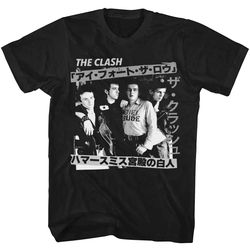 clash city showdown stand out with the clash, the clash shirt, the clash t shirt, rock band, 80s music, rock music