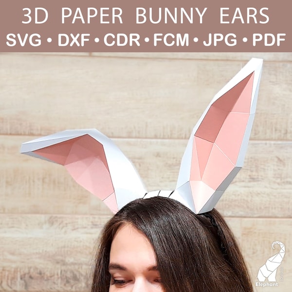 Bunny Rabbit Ears Template