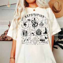 reputation snake shirt, rep t-shirt daughter mom sister besties bff gift idea teen t-shirt concert tee version 1