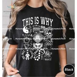 this is why t-shirt concert tee this is why track list shirt bff best friend gift idea unisex t shirt rock band shirt