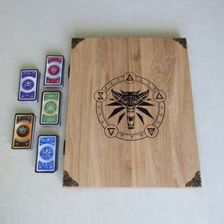 Witcher 3 Gwent Board made of natural oak