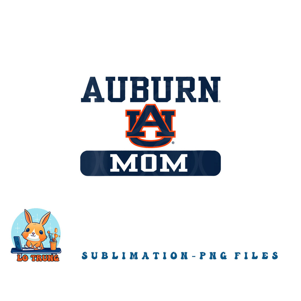 Auburn Tigers Mom Logo Officially Licensed V-Neck png, digital download copy.jpg