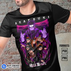 premium anime vector files, ready for dtf, dtg, sublimation printing, anime png for shirts, psd, png hd