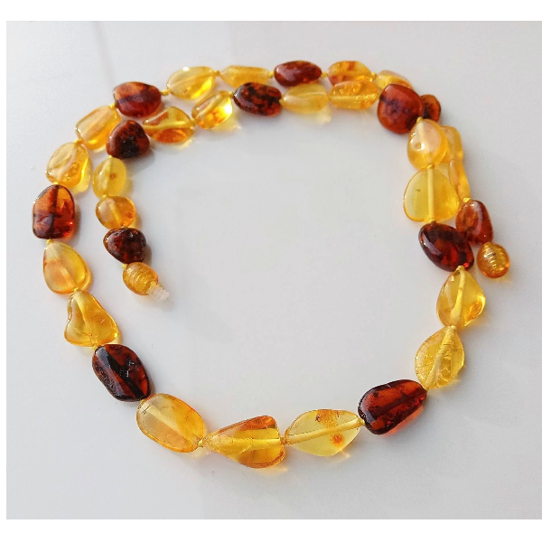 Authentic Amber Necklace Multicolor Baltic Amber Jewelry Gift For Women Mom Gemstone Beads Necklace Yellow Cognac beautiful handmade jewelry  amber.jpg