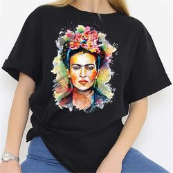 frida kahlo shirt, frida t shirts, empowerment t shirt, feminist shirt, gift for frida fan tee, viva la vida shirt, equa