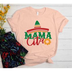 mamacita shirt, hispanic mom gift, pregnancy announcement shirt, fiesta baby shower, mexican mama tee, mother's day gift