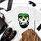 Aro Pride Misfits Skull - Classic Punk Aromantic Pride Flag Classic T-Shirt 184_White_White.jpg