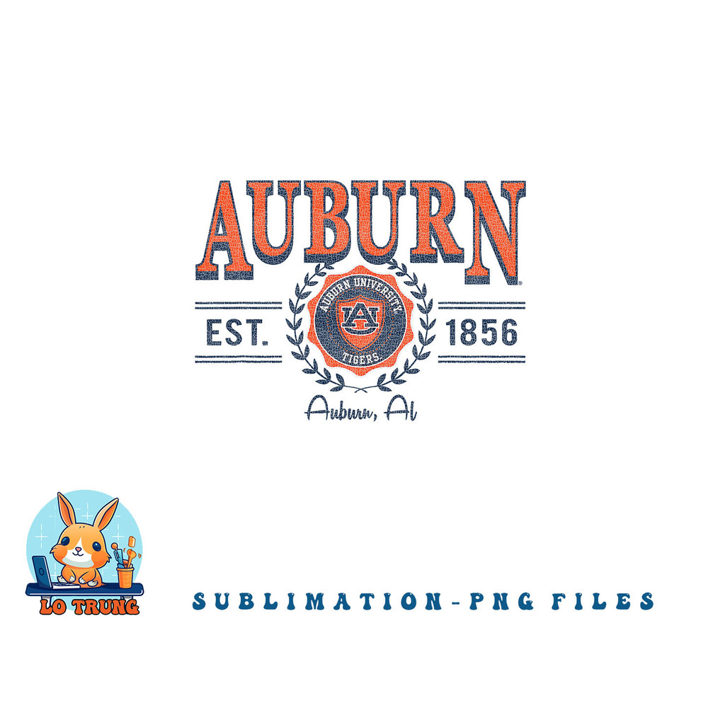 Auburn Tigers Seal Vintage Gray Officially Licensed png, digital download copy.jpg