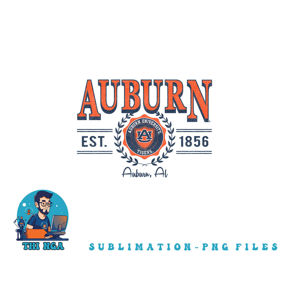 Auburn Tigers Seal Vintage Gray Officially Licensed Sweatshirt copy.jpg