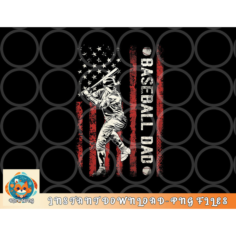 Mens Baseball Dad Flag Gifts Dad Men Baseball Fathers Day png, digital download copy.jpg