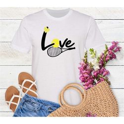 tennis love shirt, tennis gifts for women, tennis dress, mom tennis shirt, custom sport shirt, personalized sport shirt,
