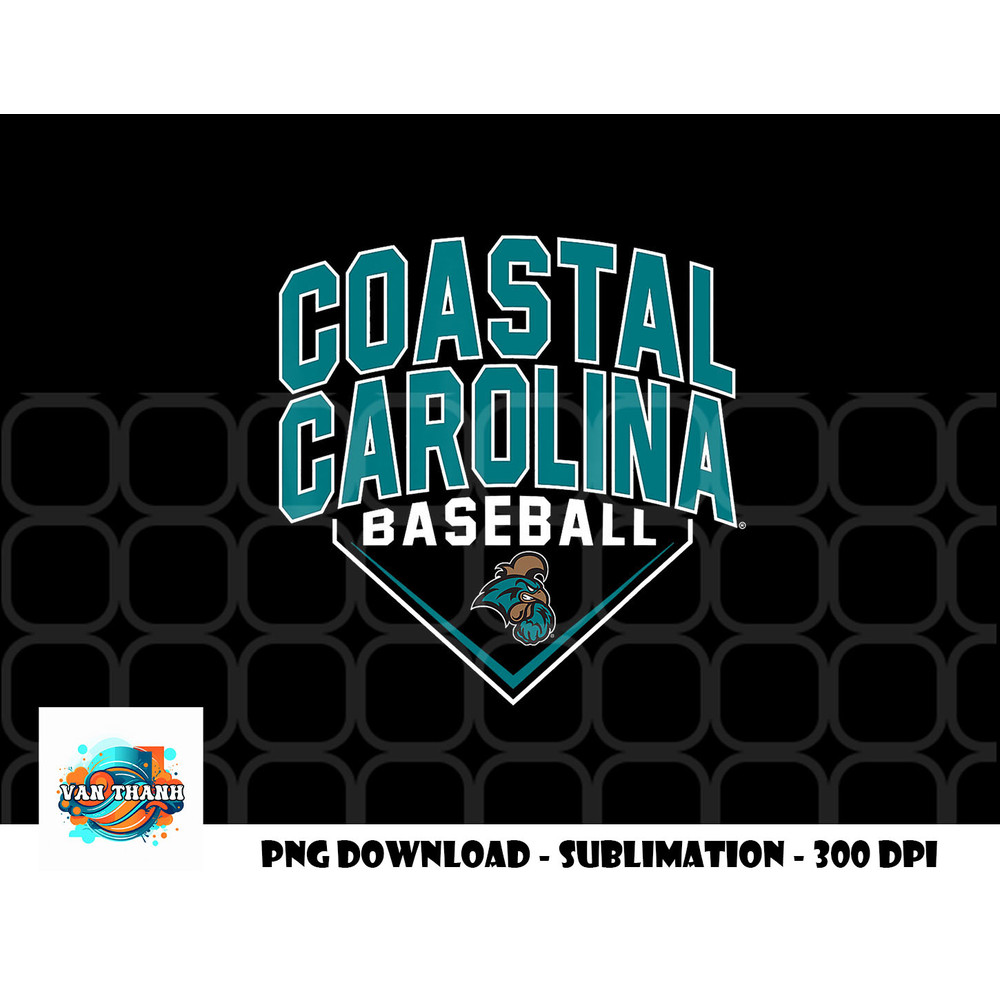 Coastal Carolina Chanticleers Baseball Bullpen png, digital download copy.jpg