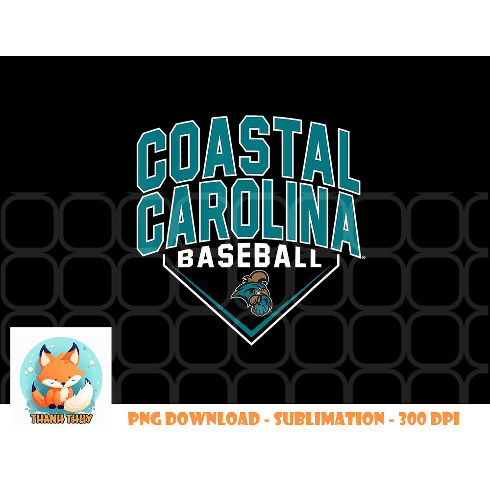 Coastal Carolina Chanticleers Baseball Bullpen png, digital download copy.jpg