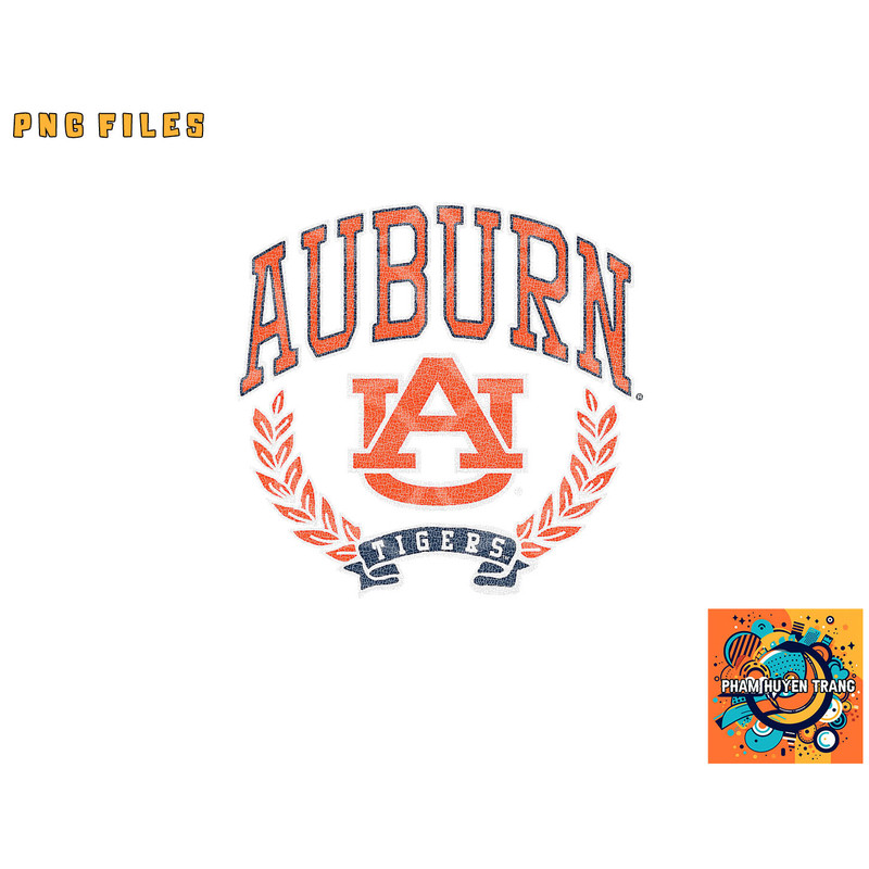 Auburn Tigers Victory Vintage Navy Officially Licensed png, digital download copy.jpg