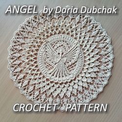 angel doily crochet pattern