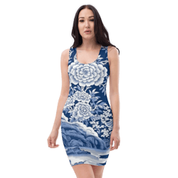 all over printed women cut and hand sewn made especially bodycon dress fitted dresses sleeveless sexy party wear