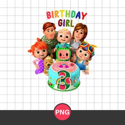 3rd Cocomelon Birthday Girl Png, Cocomelon Birthday Girl Png, Cocomelon Fanily Png, Cocomelon Png Digital File