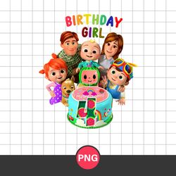 4th Cocomelon Birthday Girl Png, Cocomelon Birthday Girl Png, Cocomelon Fanily Png, Cocomelon Png Digital File