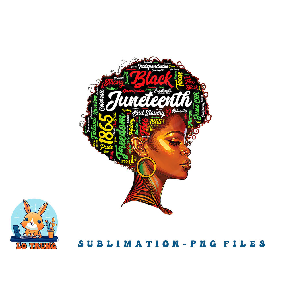 Black History Afro Queen Melanin Word Art Womens Juneteenth png, digital download copy.jpg