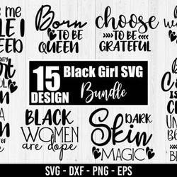 black women svg bundle