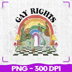 say gay frog & toad say png, gay rights rainbow png, lgbt pride png, lgbt png, sublimation, png files, sublimation png