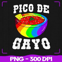 pico de gayo rainbow lgbt png, gay pride flag png, lgbt png, sublimation, png files, sublimation png