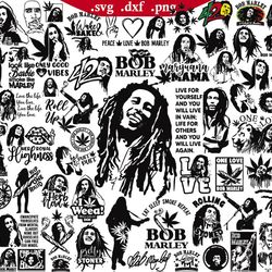 bob marley svg bundle, bob marley for cricut, png file