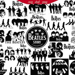 the beatles svg bundle, the beatles for cricut, the beatles png