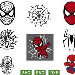 spiderman svg, marvel svg, avengers svg for cricut, png files