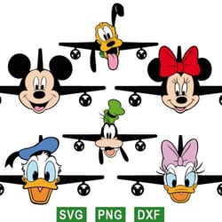 disney bound svg, mickey trip svg, minnie svg, png files