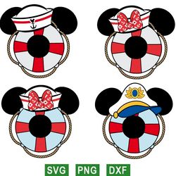 disney cruise svg, mickey sailor svg, minnie trip svg, png files