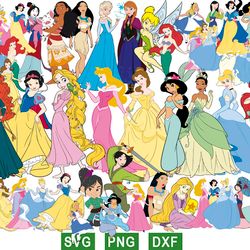disney princess svg, disney princess silhouette svg, cinderella disney princess svg png