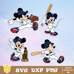 Minnesota Twins Disney Mickey Mouse Team SVG, MLB SVG, Disney SVG, Cut Files, Cricut, Clipart, Silhouette, Printable