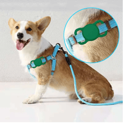 Dog Collar Holder ID Brand New Silicone Airtag Holder Round Airtag Case Air Tag Holder Cover Badge Pet Accessories