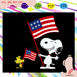 snoopy dog independent american flag, independence