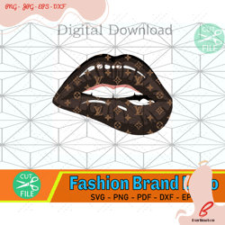 louis vuitton bite lips svg, logo svg, louis vuitton svg, lv svg, lv wrap svg, luxury