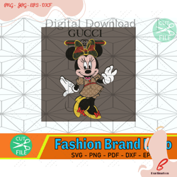 minnie gucci svg, logo svg, minnie mouse svg, gucci svg, gucci brand svg, files fashi