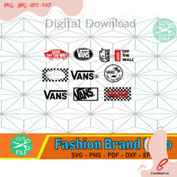 vans logo bundle svg, logo svg, vans svg, caro vans svg, vans of the wall, shoes bran