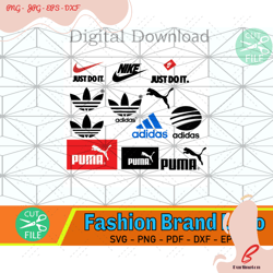 sport logo bundle svg, logo svg, adidas svg, puma svg, just do it, leopard svg