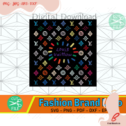louis vuitton painted svg, logo svg, louis vuitton svg, lv svg, lv wrap svg