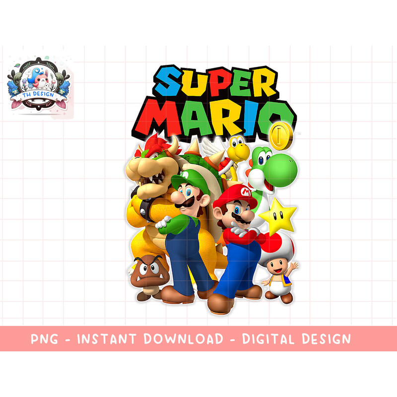 Super Mario Originals Group Shot png, sublimation.jpg
