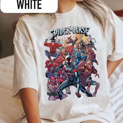 retro 90s spider-man across the spider-verse retro comics book cover vintage shirt, mcu fans gift spider man 2023 shirt