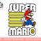Super Mario Running Mario Yellow Lines With Coin png, sublimation.jpg