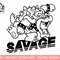 Super Mario Savage Bowser Graphic T-Shirt png, sublimation.jpg