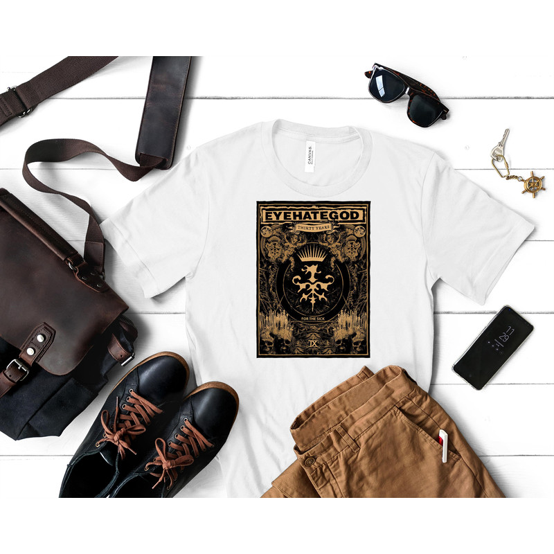 Eye Hate God Best Artwork Premium Classic T-Shirt 206_White_White.jpg