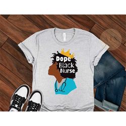 dope black nurse, african american black nurse shirt