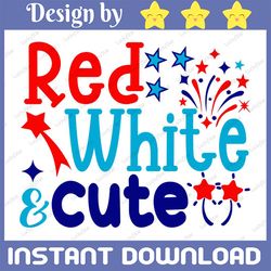 4th of July Svg, Red White & Cool Svg, Patriotic Svg, Dxf, Eps, Png, American Popsicle Cut Files, USA Clipart, Summer Sv