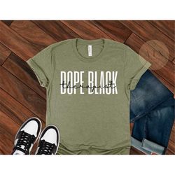dope black therapist shirt