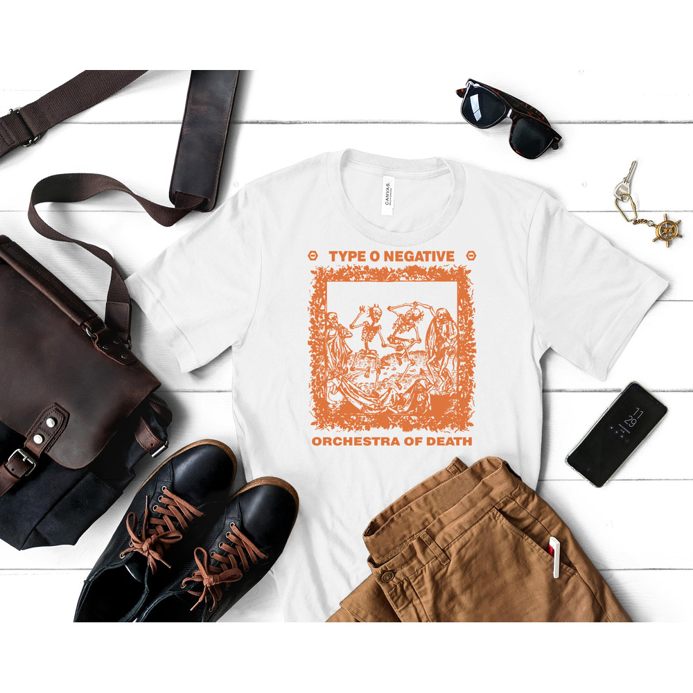 Type O Negative Orchestra of Death Halloween Essential T-Shirt 17_White_White.jpg