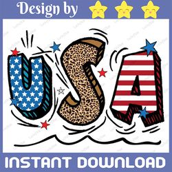 usa leopard flag png - usa clipart - sublimation design - 4th of july, download - red white blue usa - patriotic fourth